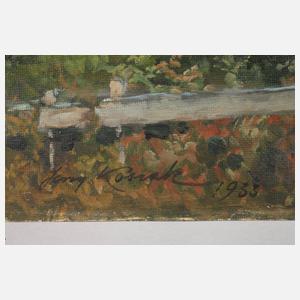 Henry Kossak, Auf der Parforcejagd