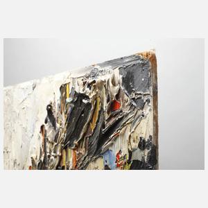 H. Lienberger, Straßenszene mit Passanten