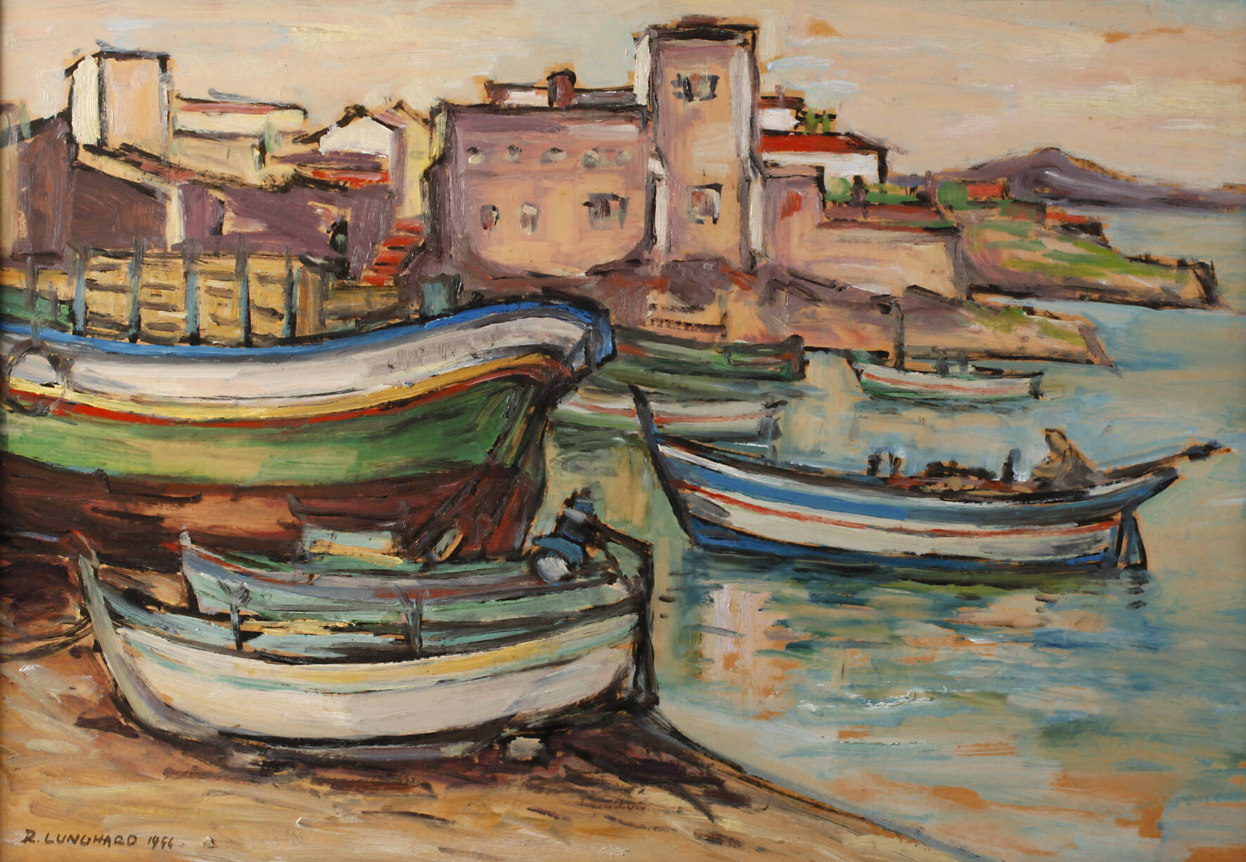 Rudolf Lunghard, Am Fischerhafen