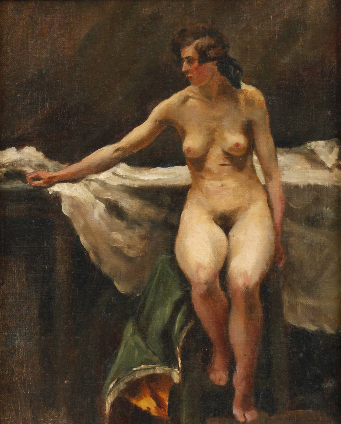 Josef Stepan Malecek, Frauenakt