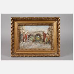 Luigi Mantovani, Am Triumphbogen