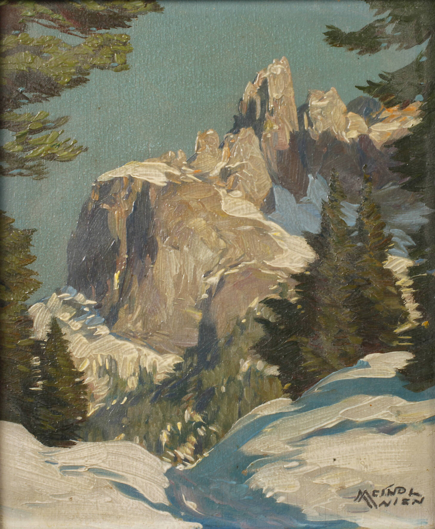 Albert Meindl, "Im Sellagebiet"