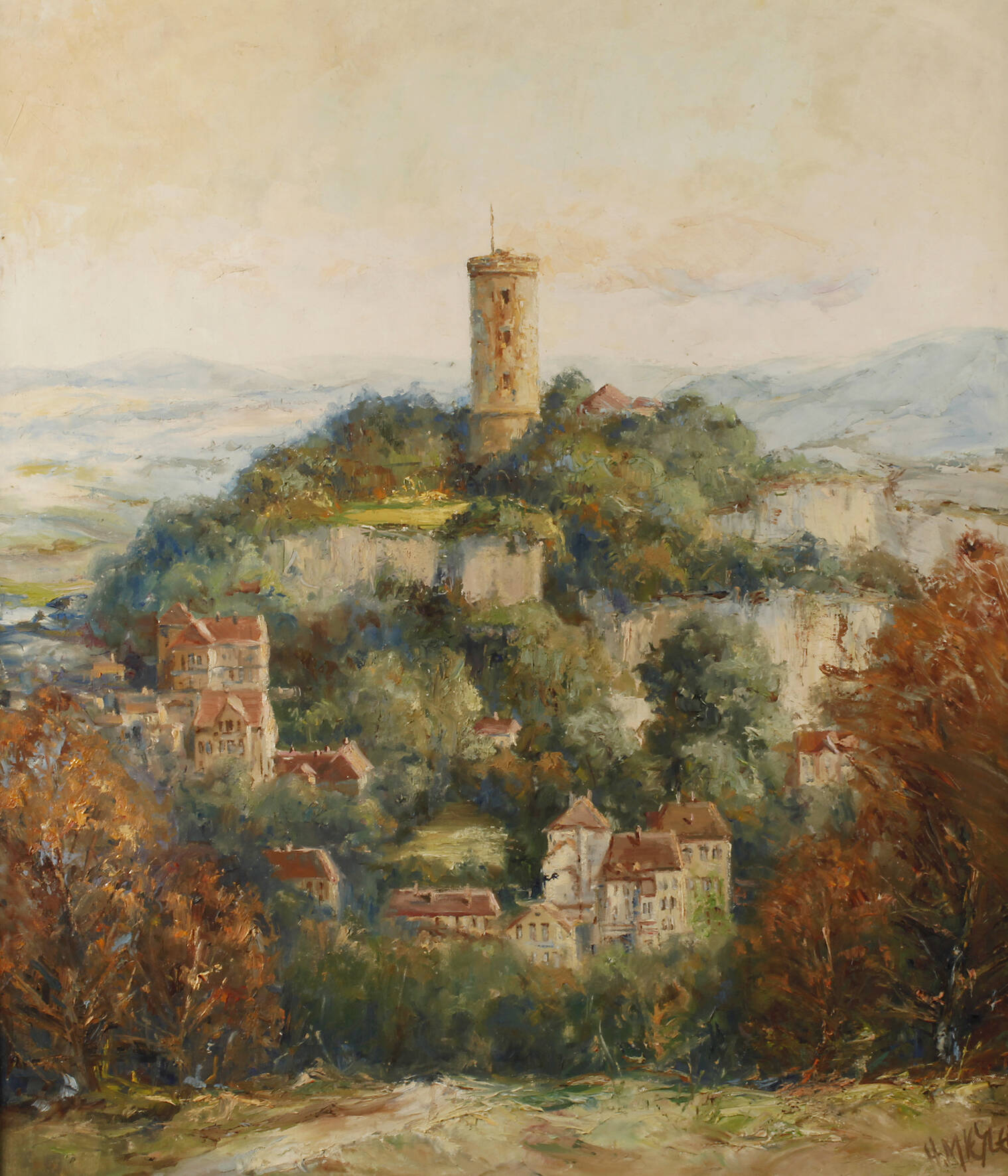 Horst Miesler, Turm über der Stadt