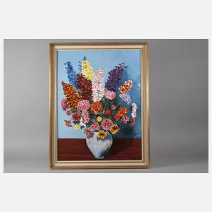 J. Müller, Expressives Blumenstillleben