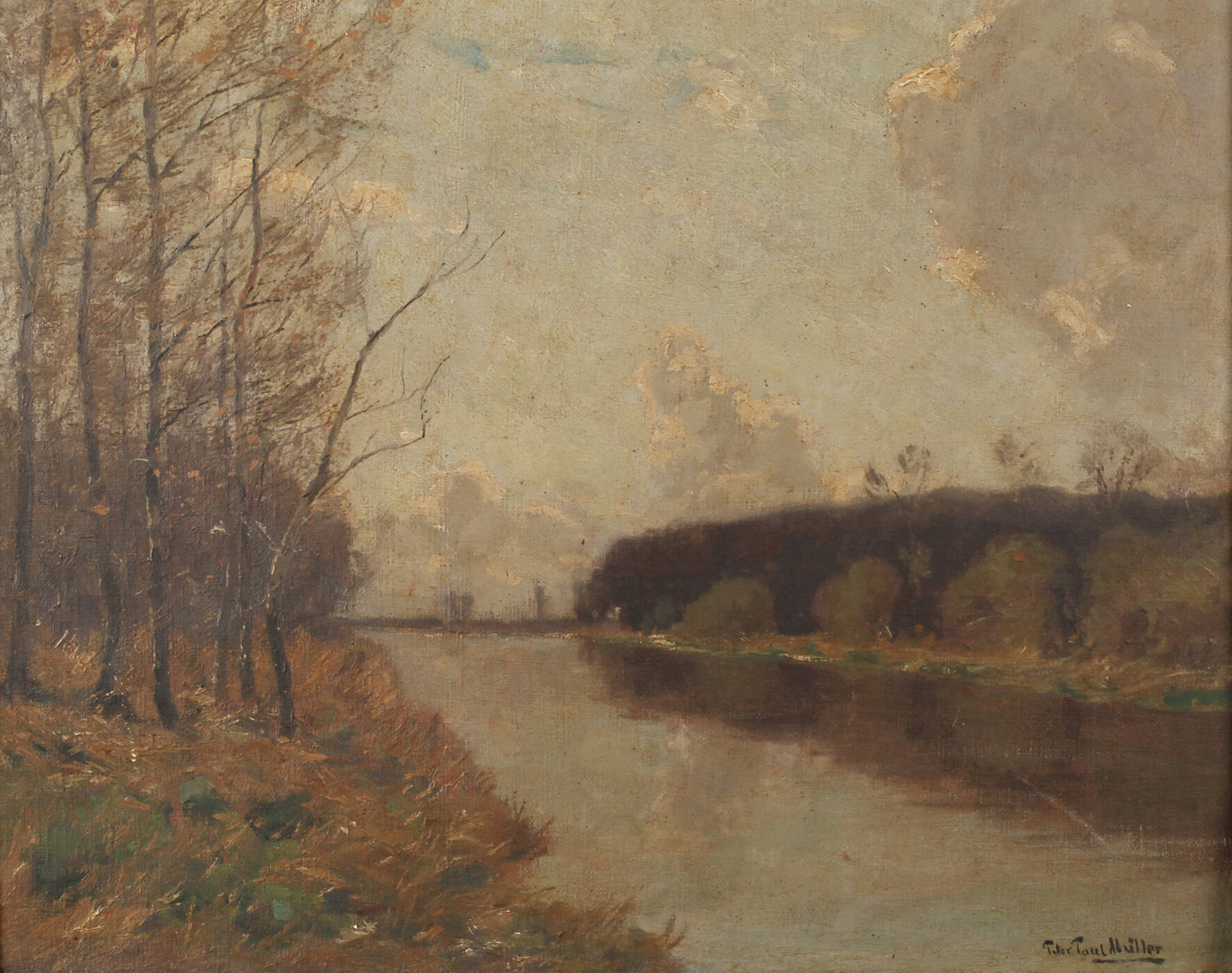 Prof. Peter Paul Müller, Flusslandschaft