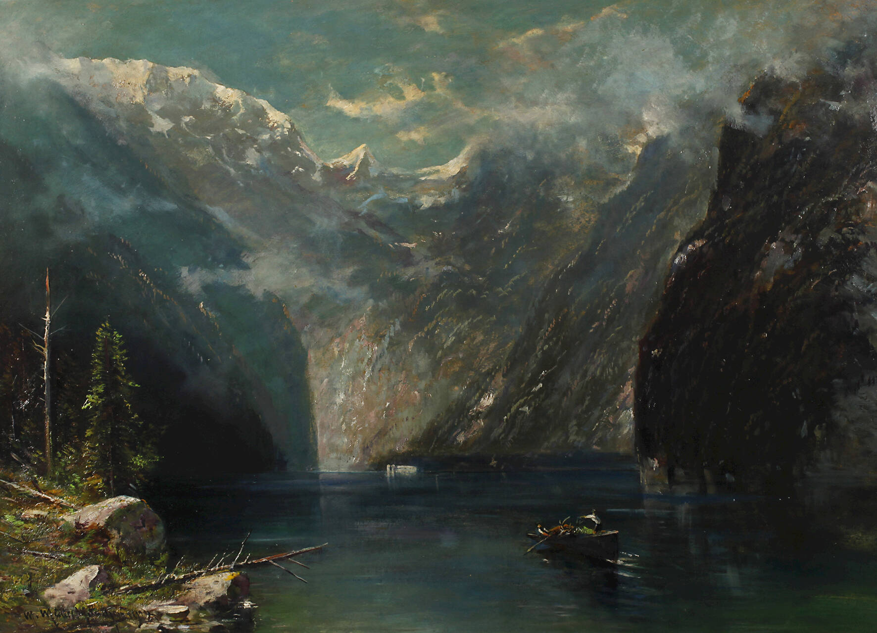 Moritz Müller-München junior, Ansicht Königssee