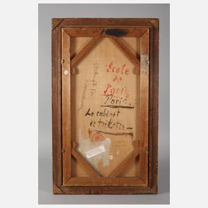 Percy Parlo "Paris - Le cabinet de toilette"