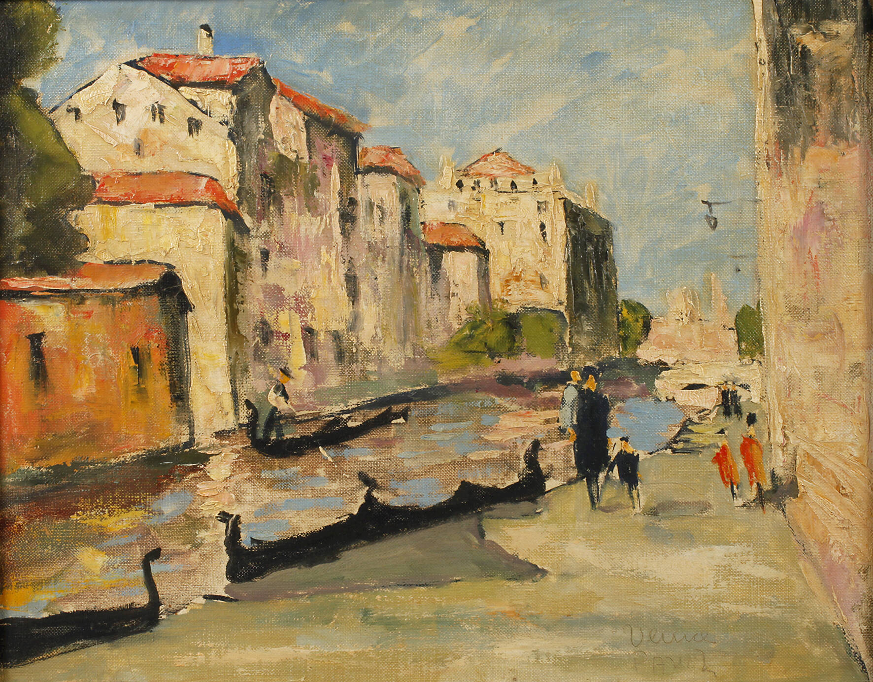 Pavil, Am Kanal in Venedig