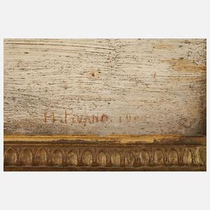 H. Pivano, Feine Gesellschaft im Park