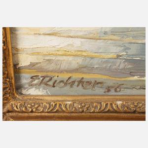 E. Richter, Mediterrane Küstenlandschaft