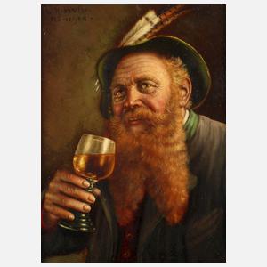 Walter Roessler, Der Weintrinker