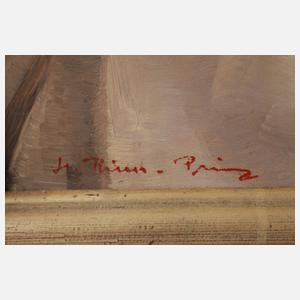 Hilde Ruess-Prinz, Poinsettie in Glasvase