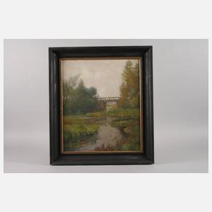 Karl Schellnast, "Motiv aus Marchegg"