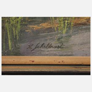 Karl Schellnast, "Motiv aus Marchegg"