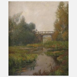 Karl Schellnast, "Motiv aus Marchegg"