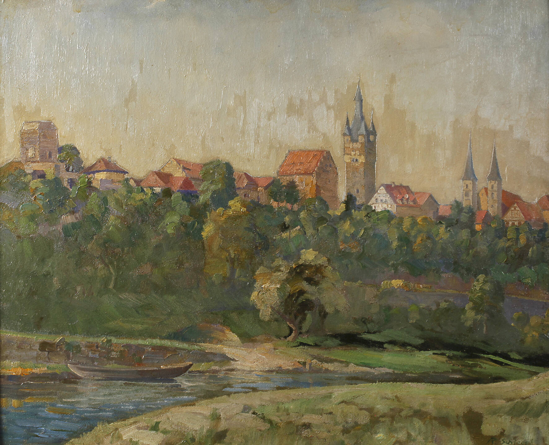 R. Schlegel, Ansicht Bad Wimpfen