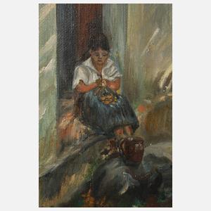 J. Tenhagen, Schiffe am Strand