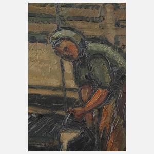 Wolf Thaler, "Am Ziehbrunnen"