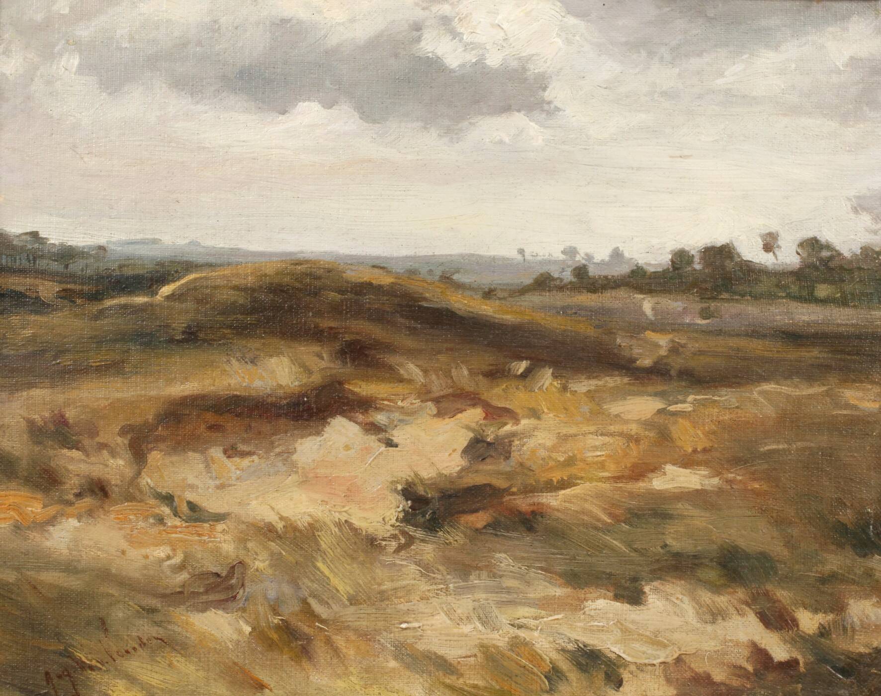 August Wilhelm van Voorden, Herbstliche Landschaft