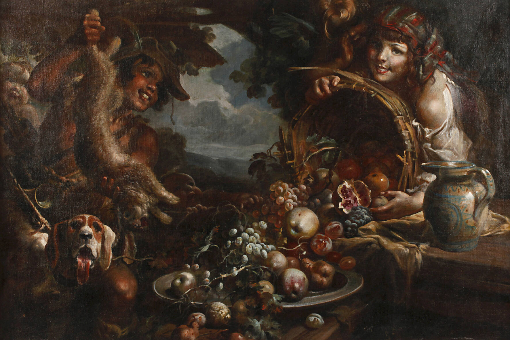 Jagdstillleben in barocker Manier