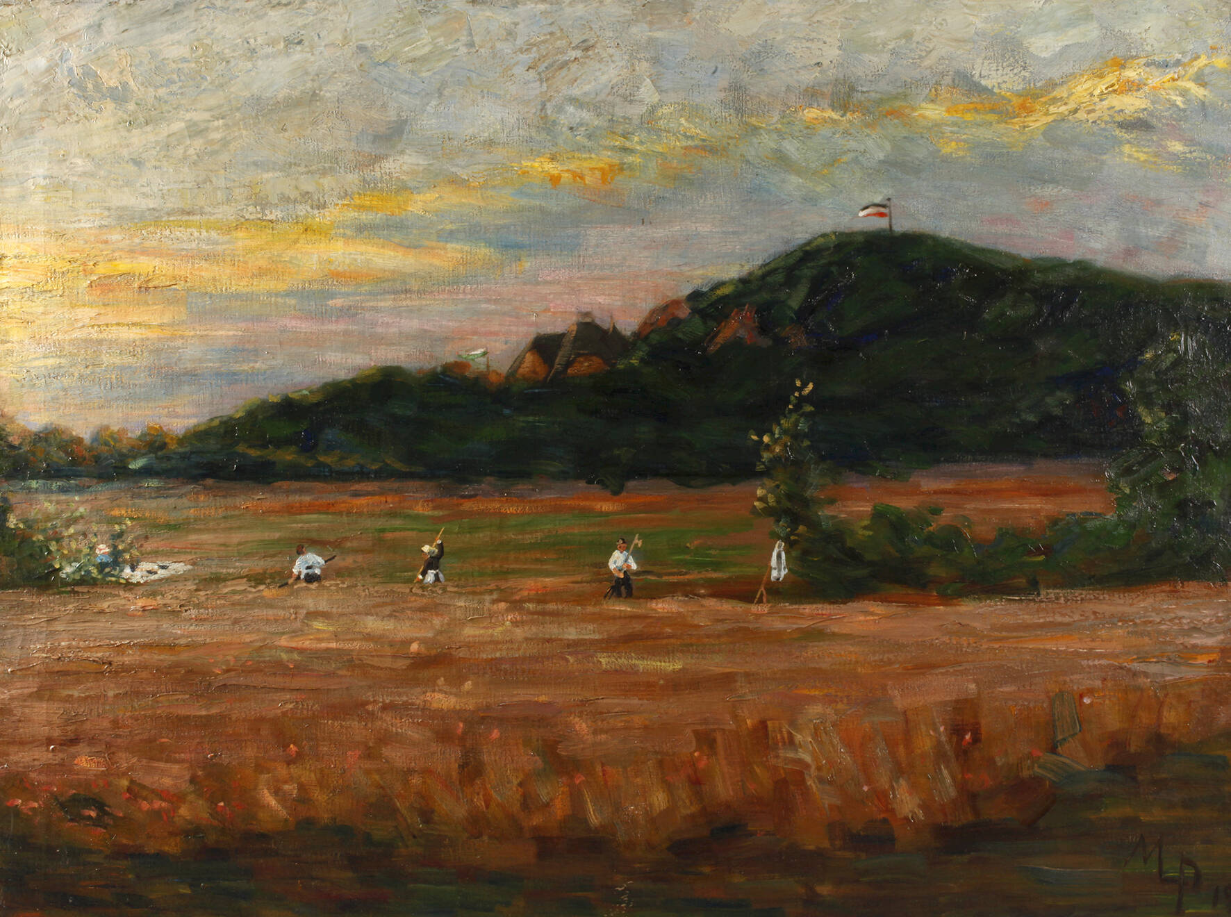 Schnitter auf dem Feld