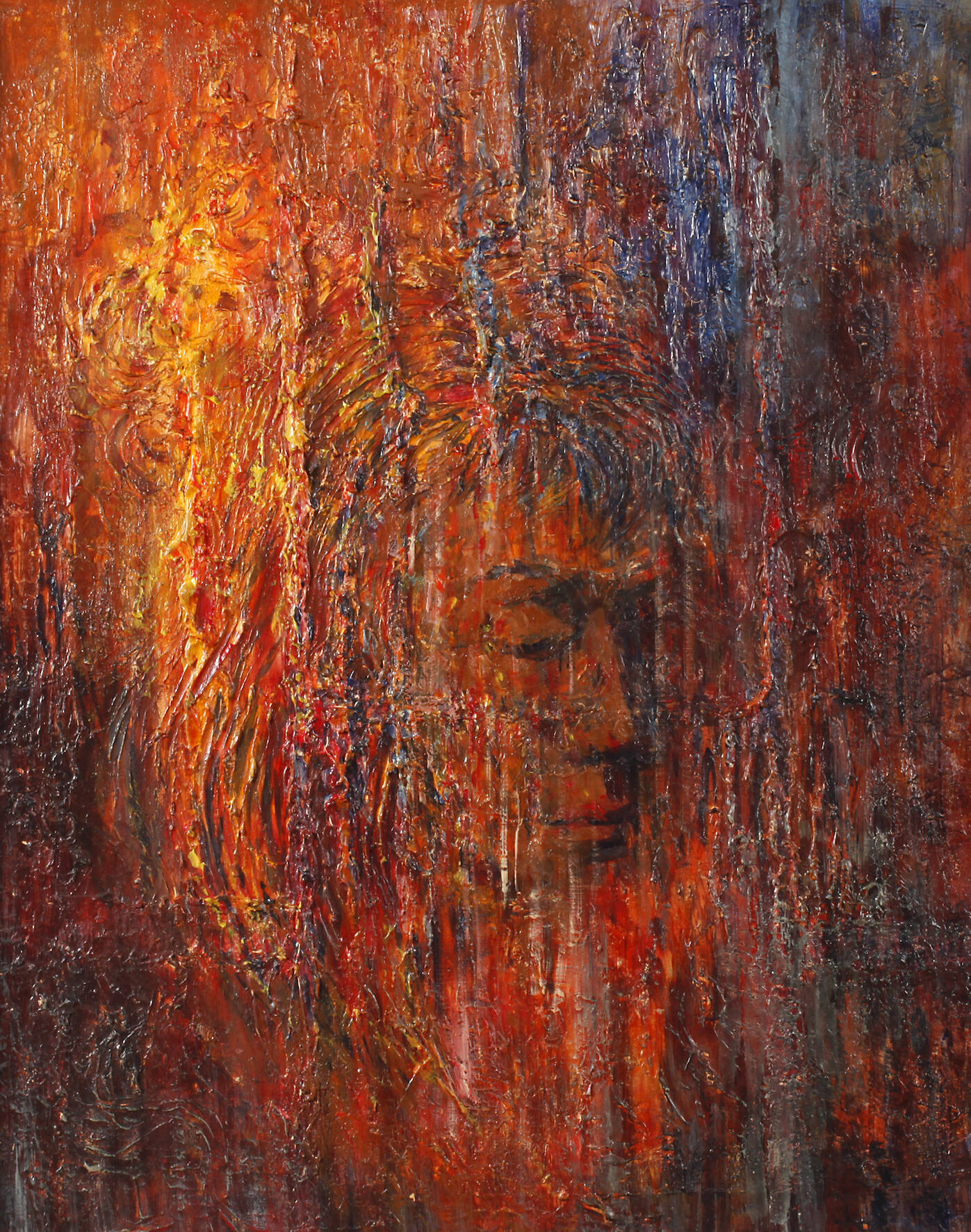 Expressives Frauenportrait