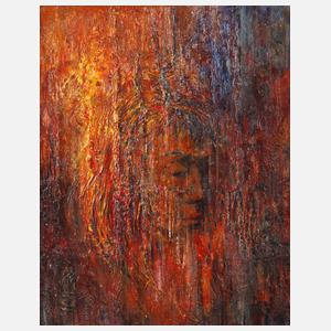 Expressives Frauenportrait