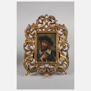 G. Duprée, zwei Portraits im Barockstil