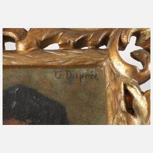 G. Duprée, zwei Portraits im Barockstil