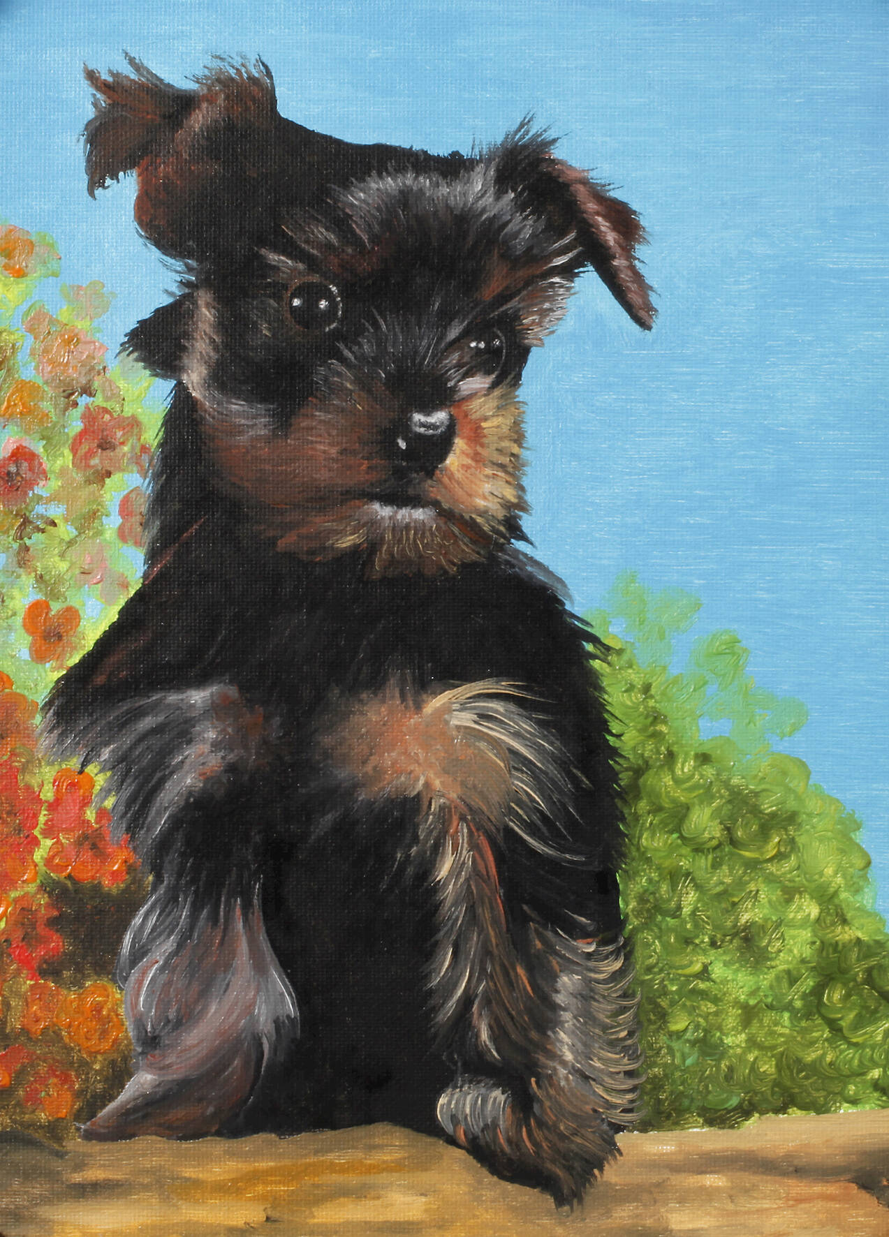 Terrier-Portrait