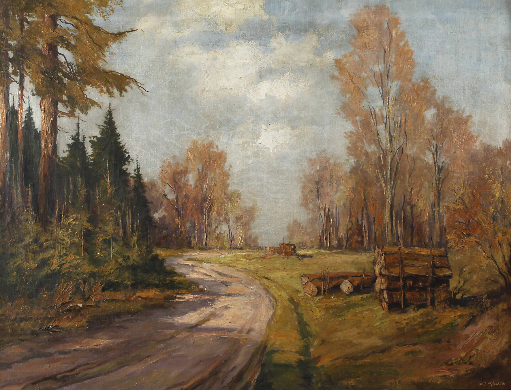 Am sonnigen Waldrand