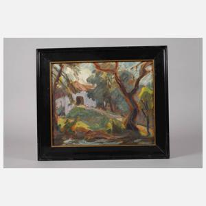 Expressive Sommerlandschaft