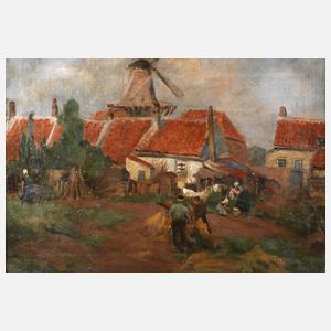 Sommerliches Dorfidyll