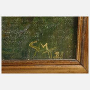 Sommerliche Parklandschaft