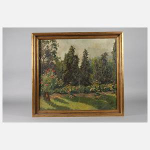 Sommerliche Parklandschaft