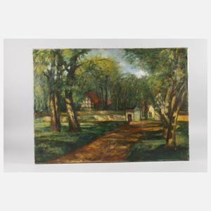 Sommerliche Parklandschaft