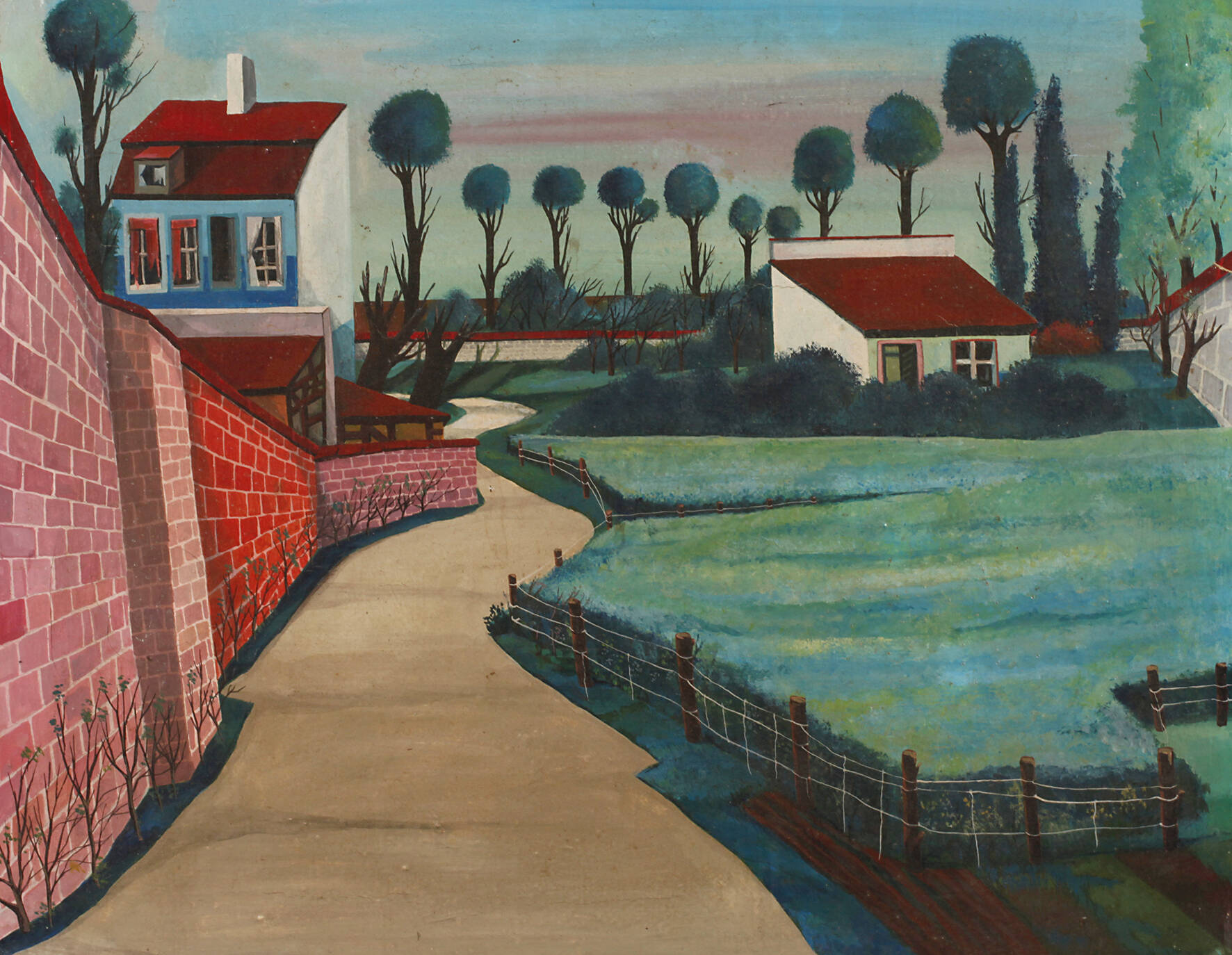 Neusachliche Gartenlandschaft