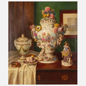 Stillleben mit Porzellan