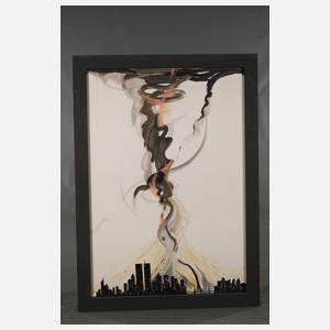 Stadt im Wirbelsturm