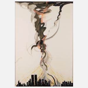 Stadt im Wirbelsturm