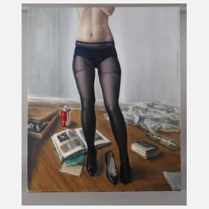 Corinna Weiner, "Selbst in Nylonstrümpfen"