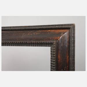 Barocker Flammleistenrahmen wohl 18. Jh.