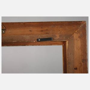 Kleiner Jugendstil-Goldstuckrahmen