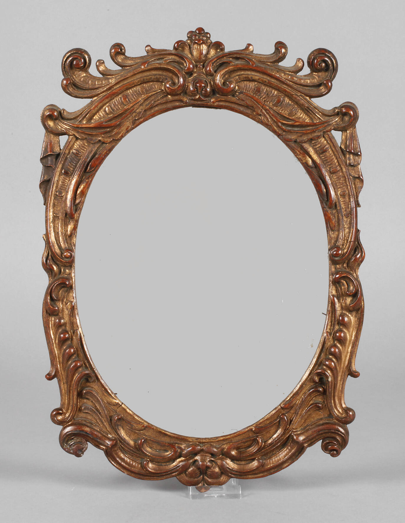 Bilderrahmen oval Barockstil um 1890