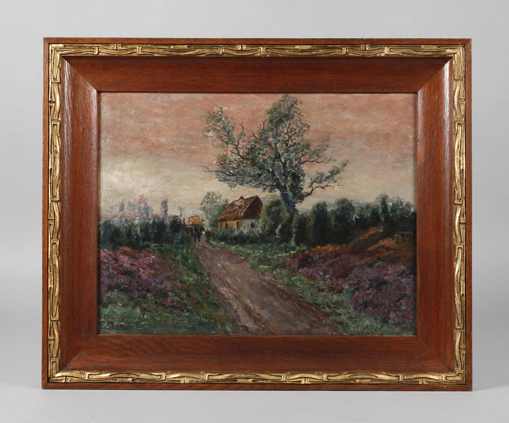 Eichenleiste Jugendstil um 1910