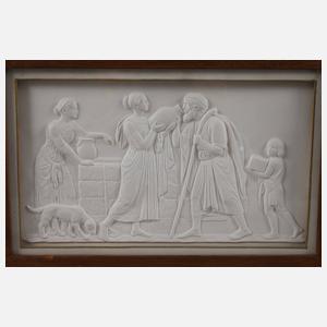 Klassizistisches Stuckrelief