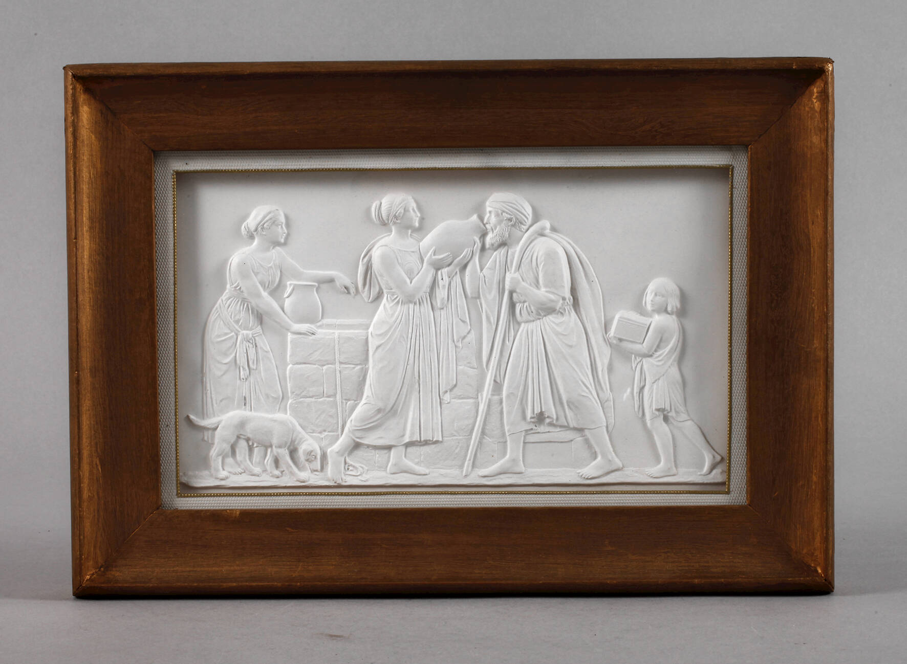 Klassizistisches Stuckrelief