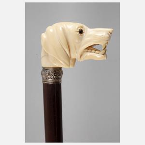 Spazierstock Elfenbein