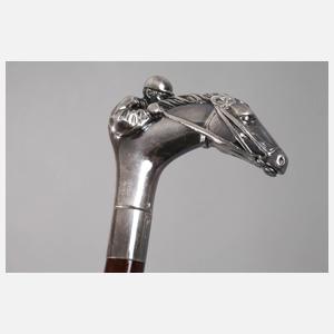 Spazierstock Silber