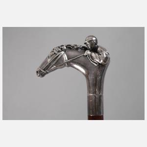 Spazierstock Silber